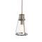 Hello Honey® Robert Stevenson Lighting Jaxon Metal & Seedy Glass Ceiling Light